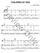 Children of God piano sheet music cover